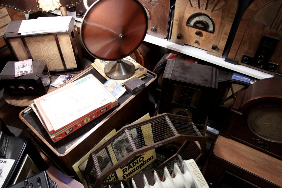 Sammlung alter Radios von Jörg Chowanetz